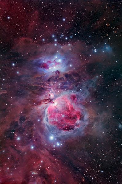  Velká mlhovina v Orionu - 50% originální velikosti obrazu
